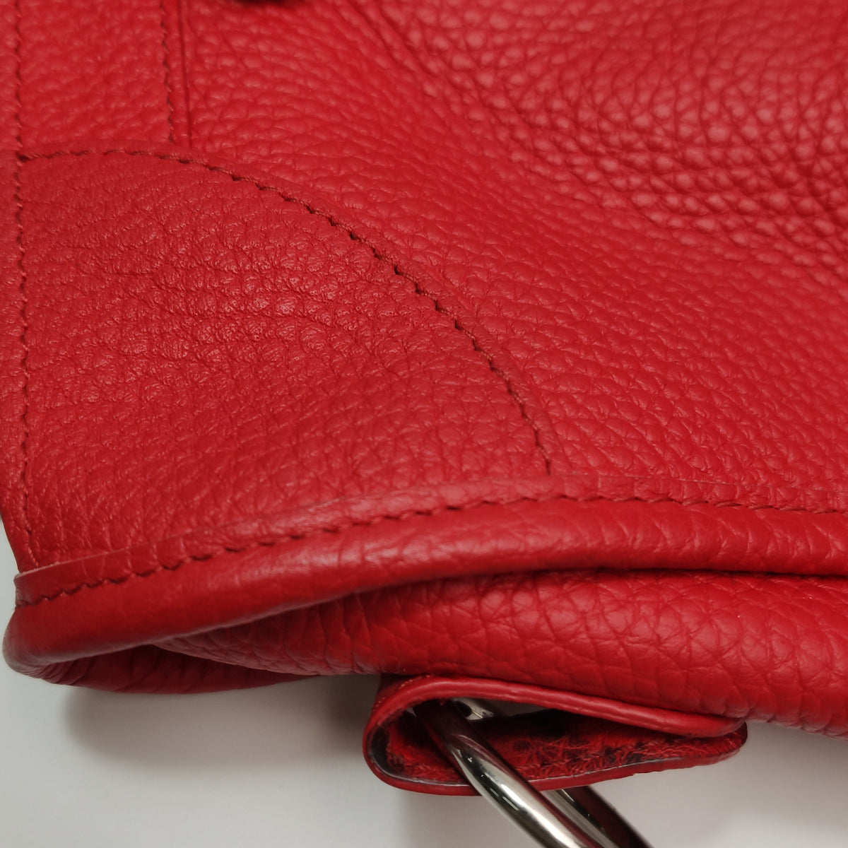 Balenciaga Classic City Medium Grained Red