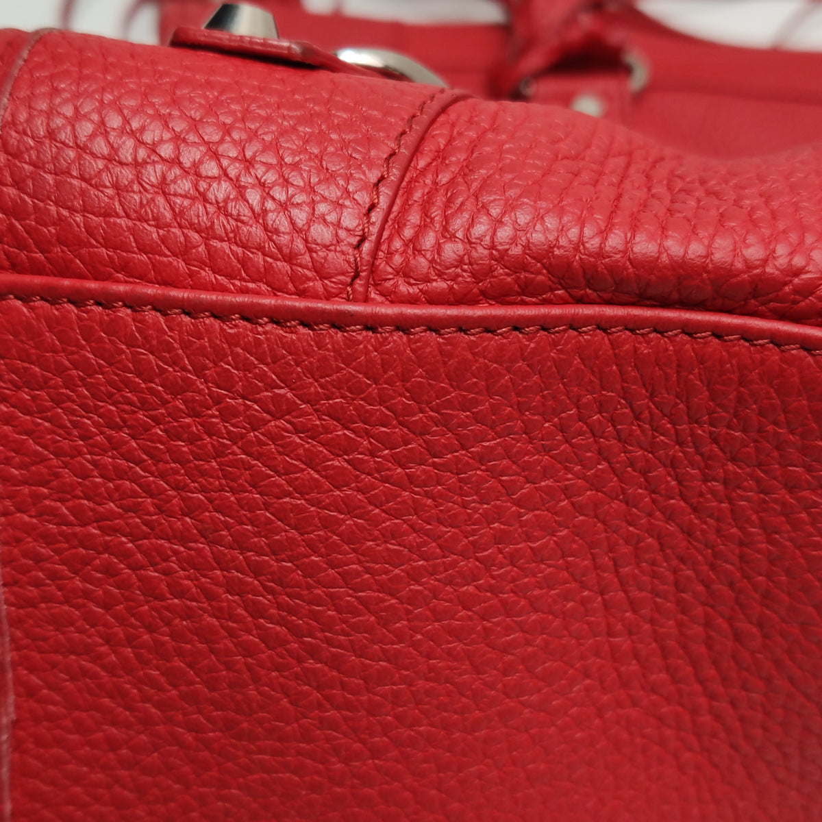Balenciaga Classic City Medium Grained Red