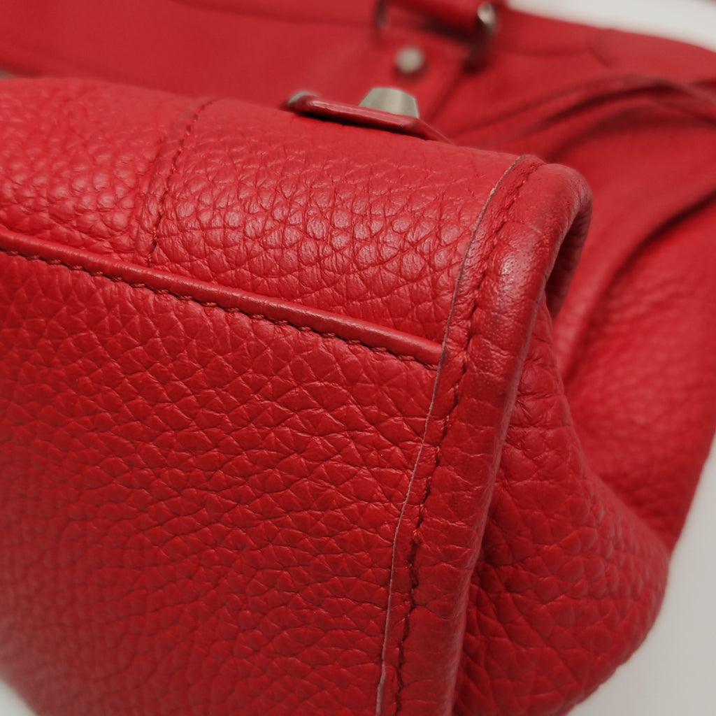 Balenciaga Classic City Medium Grained Red