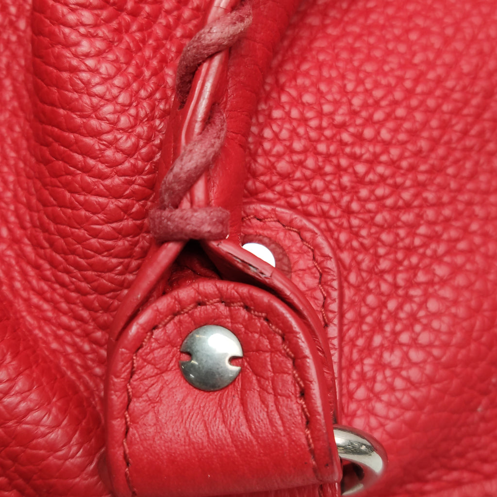 Balenciaga Classic City Medium Grained Red