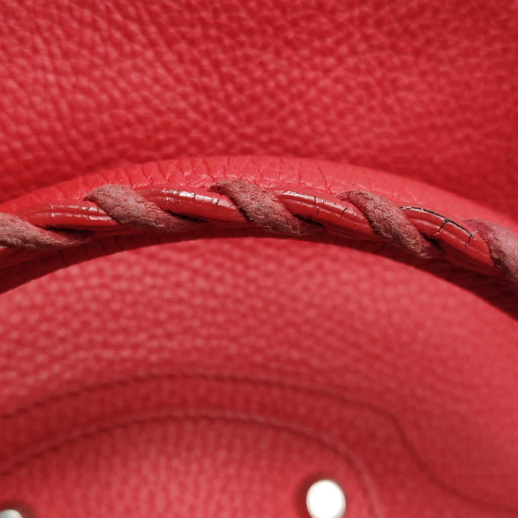 Balenciaga Classic City Medium Grained Red