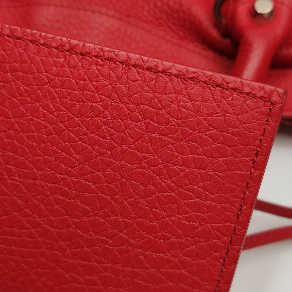 Balenciaga Classic City Medium Grained Red