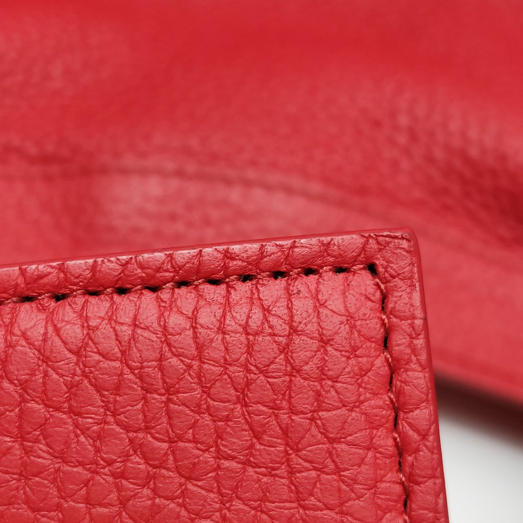Balenciaga Classic City Medium Grained Red
