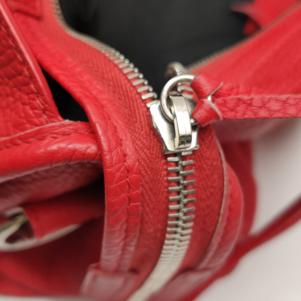 Balenciaga Classic City Medium Grained Red