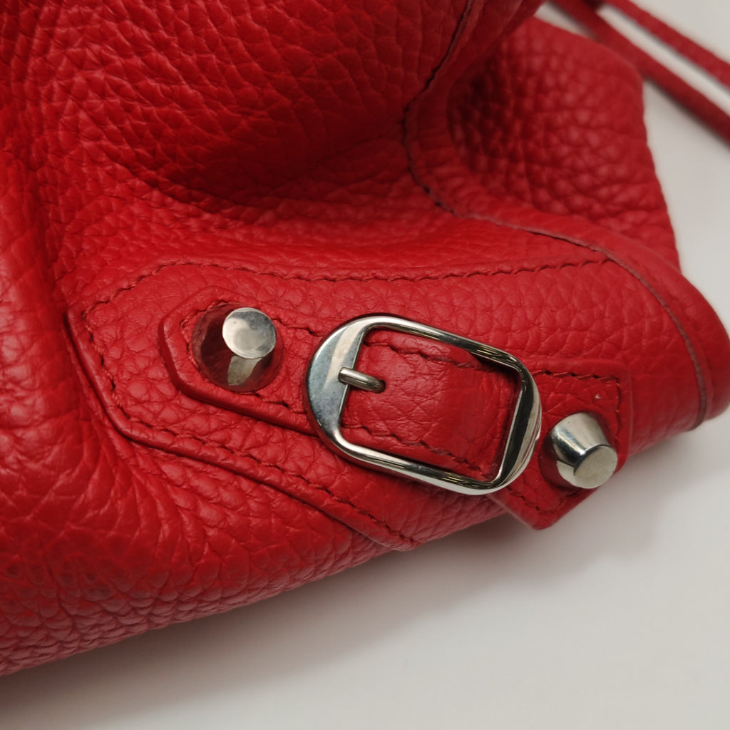 Balenciaga Classic City Medium Grained Red