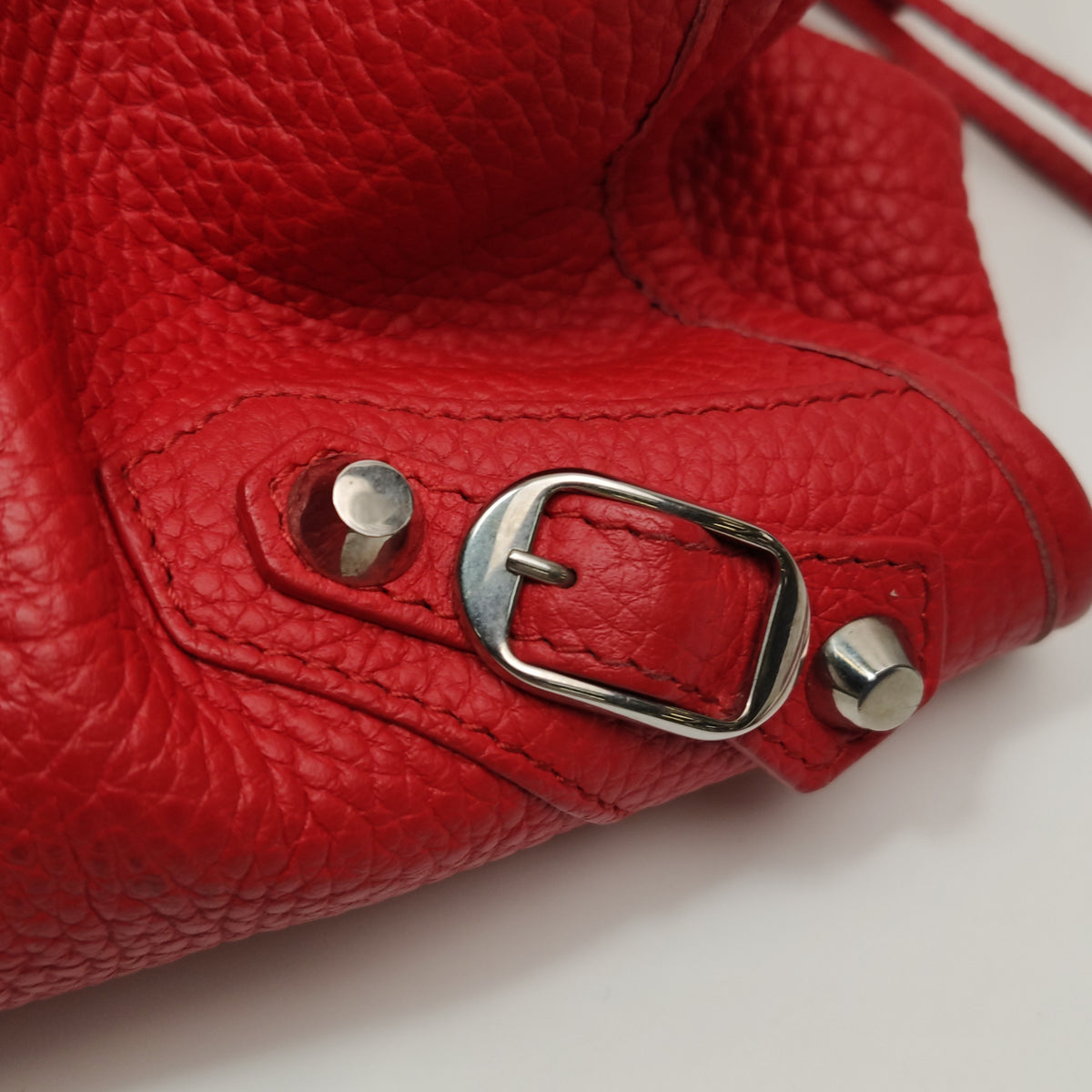 Balenciaga Classic City Medium Grained Red