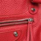 Balenciaga Classic City Medium Grained Red