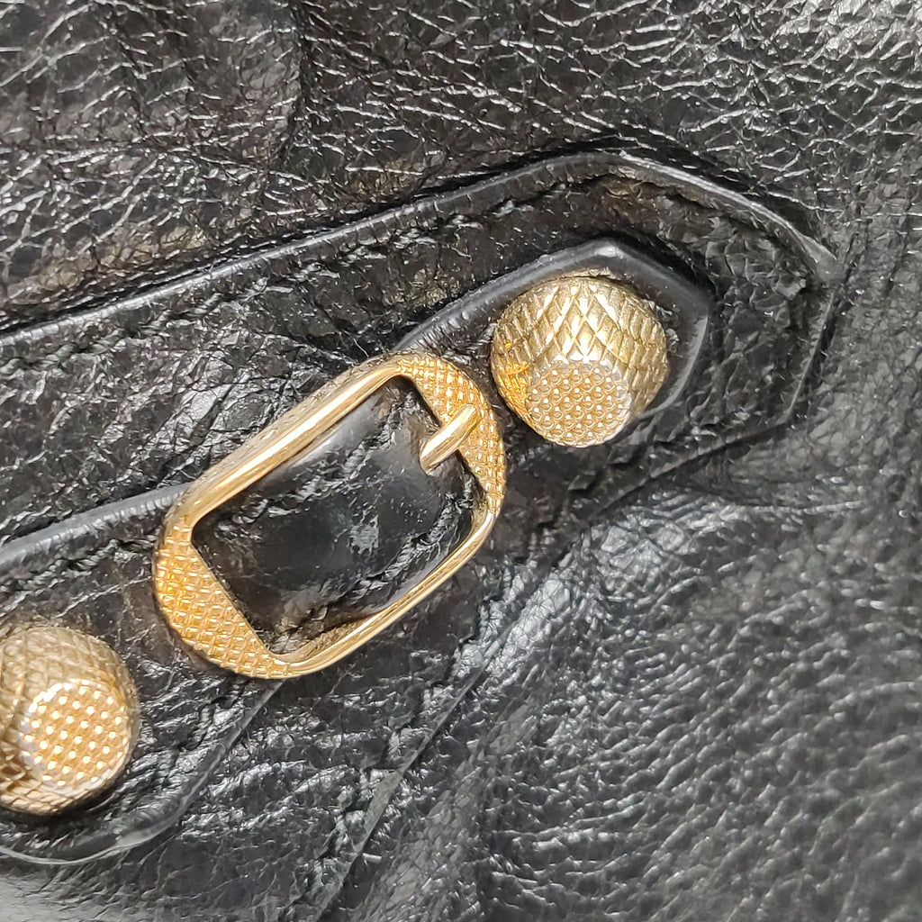Balenciaga Classic City Medium Black GHW