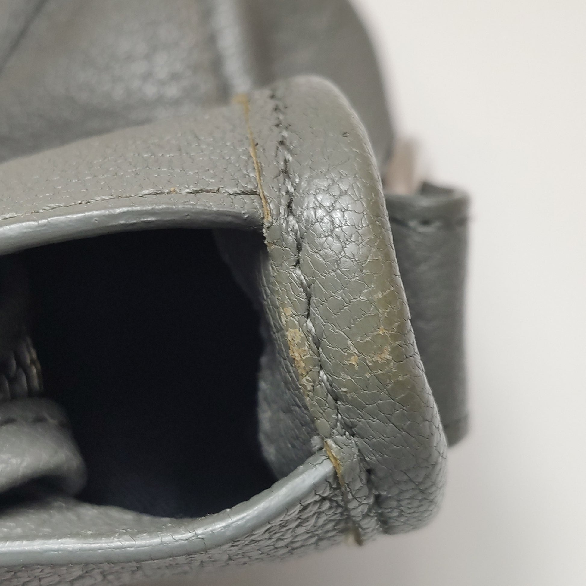 Balenciaga Small City Metallic Edge Gray SHW