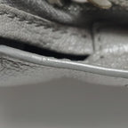Balenciaga Small City Metallic Edge Gray SHW
