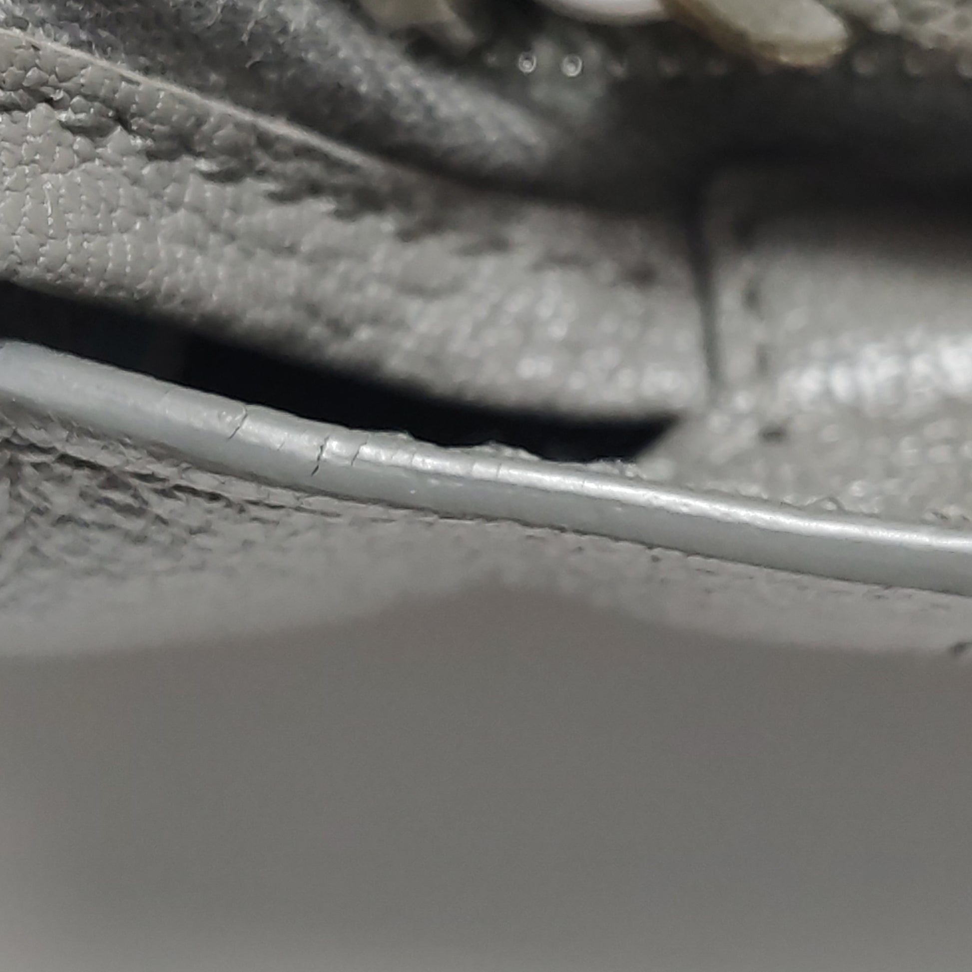 Balenciaga Small City Metallic Edge Gray SHW