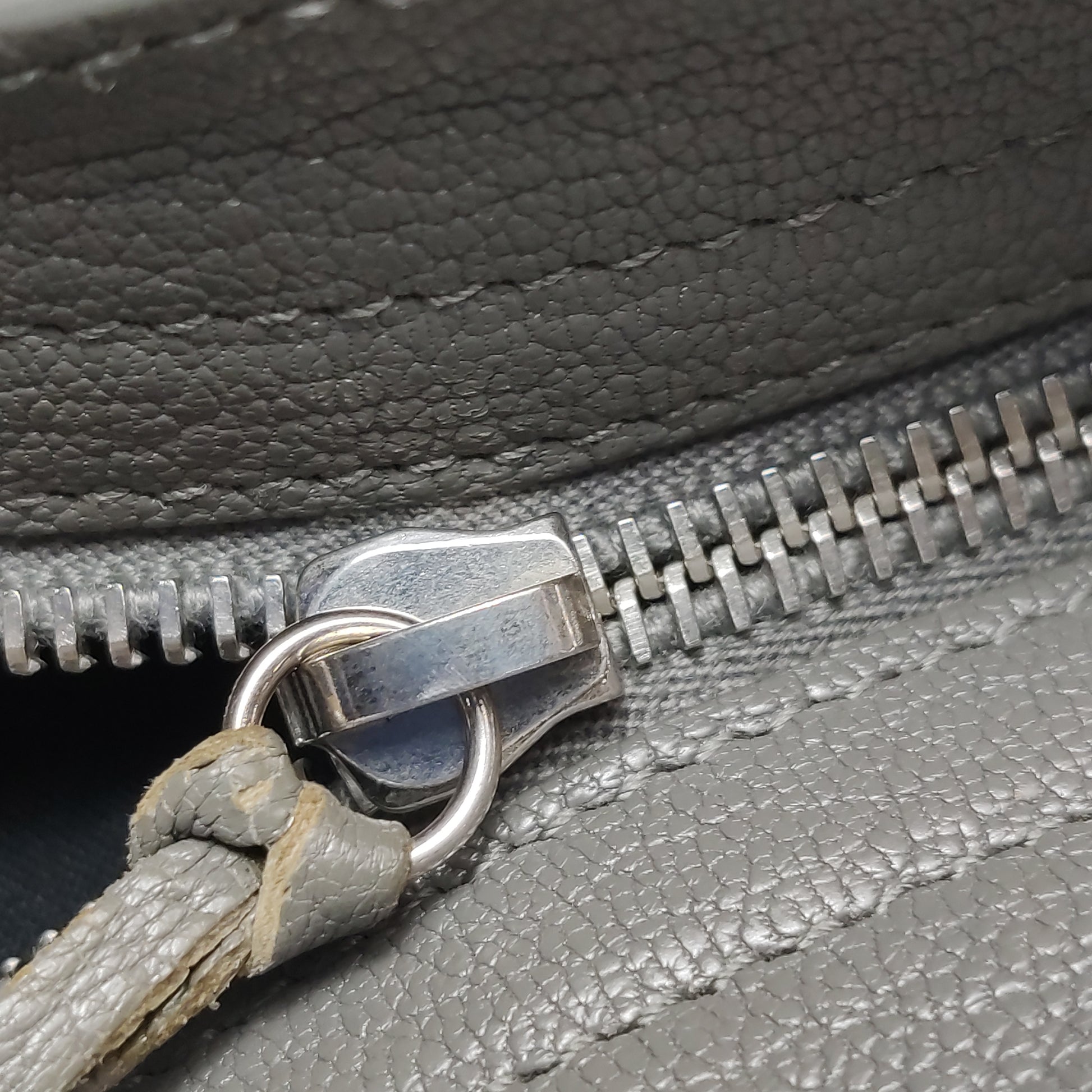 Balenciaga Small City Metallic Edge Gray SHW