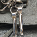 Balenciaga Small City Metallic Edge Gray SHW
