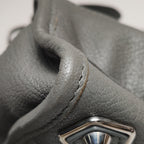 Balenciaga Small City Metallic Edge Gray SHW
