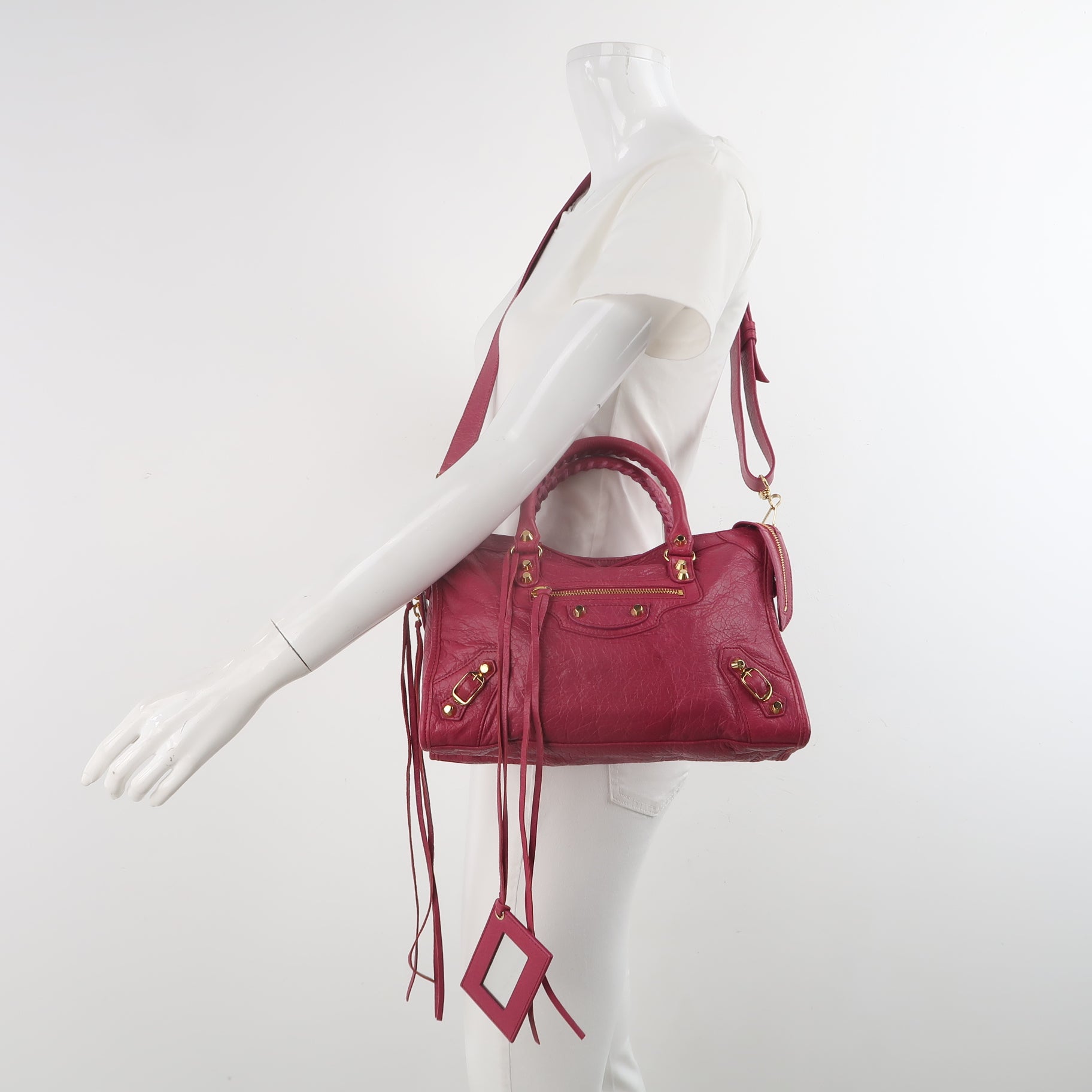 Balenciaga Classic City Small Fuchsia