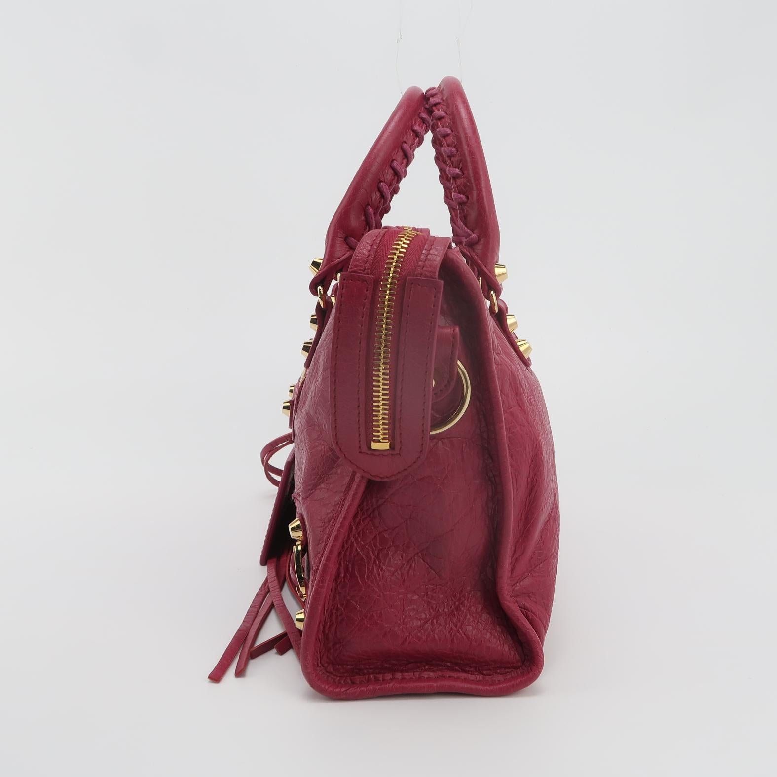 Balenciaga Classic City Small Fuchsia