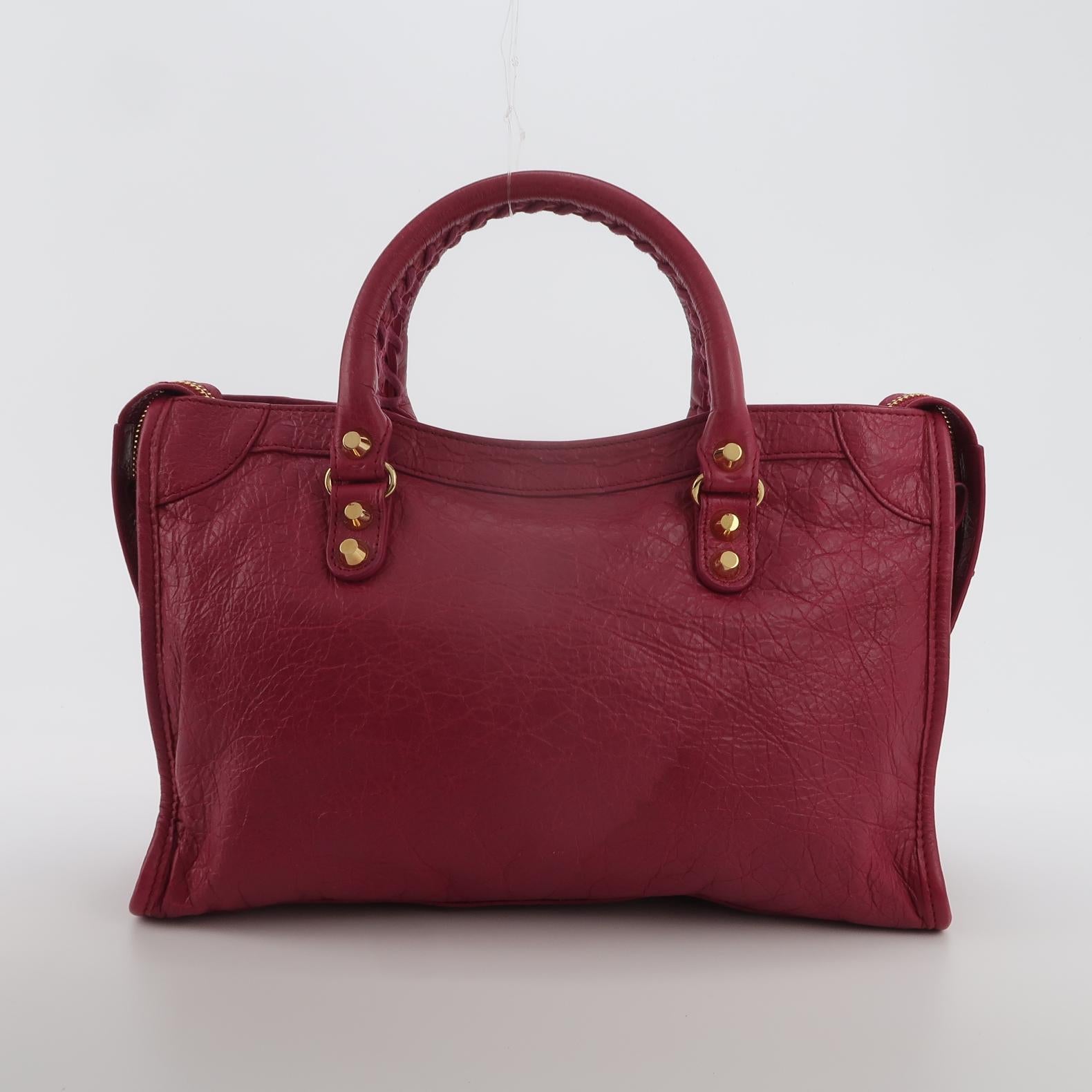 Balenciaga Classic City Small Fuchsia