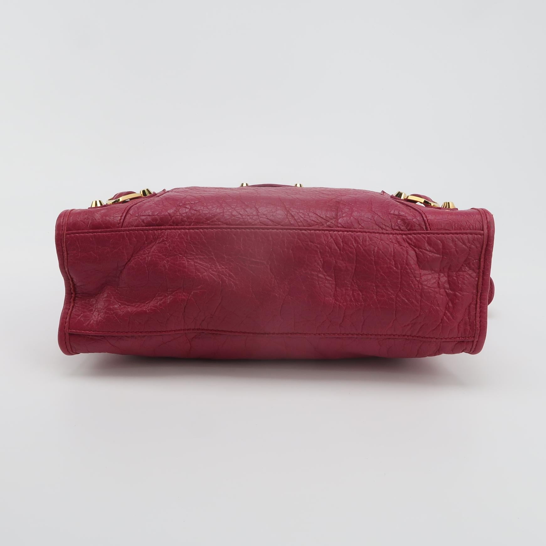 Balenciaga Classic City Small Fuchsia