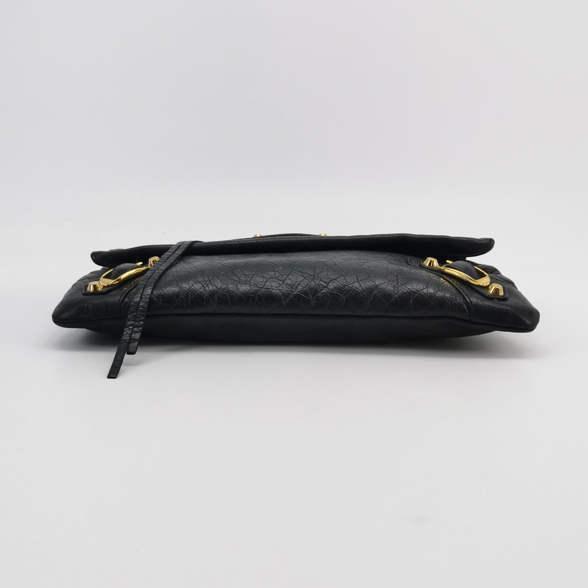 Balenciaga Giant 12 Envelope Clutch Black