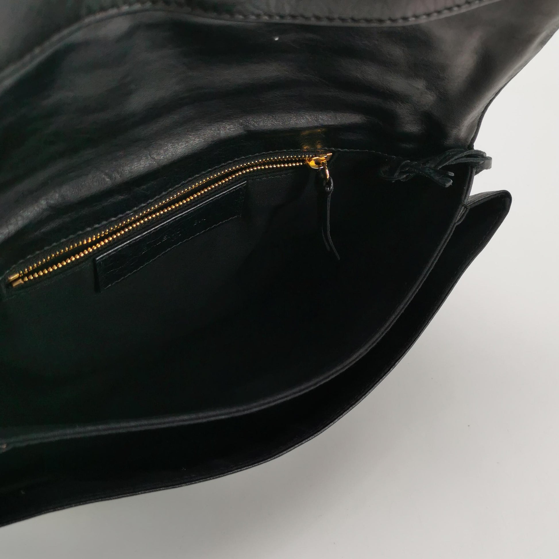 Balenciaga Giant 12 Envelope Clutch Black