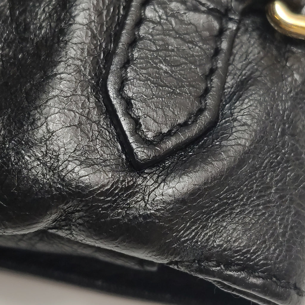 Balenciaga Giant 12 Envelope Clutch Black