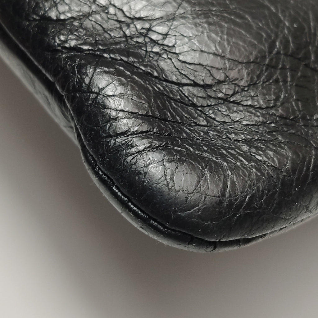 Balenciaga Giant 12 Envelope Clutch Black