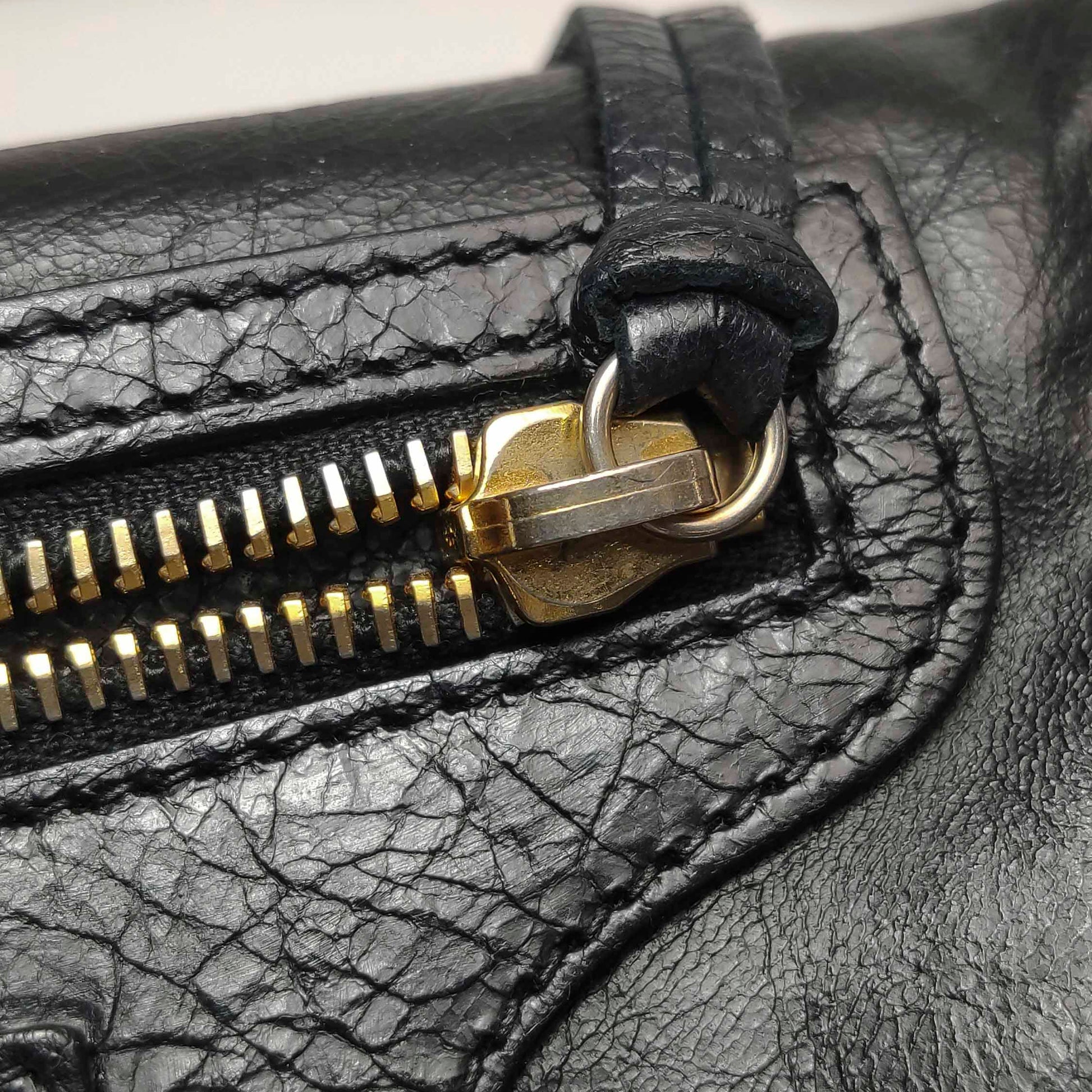 Balenciaga Giant 12 Envelope Clutch Black
