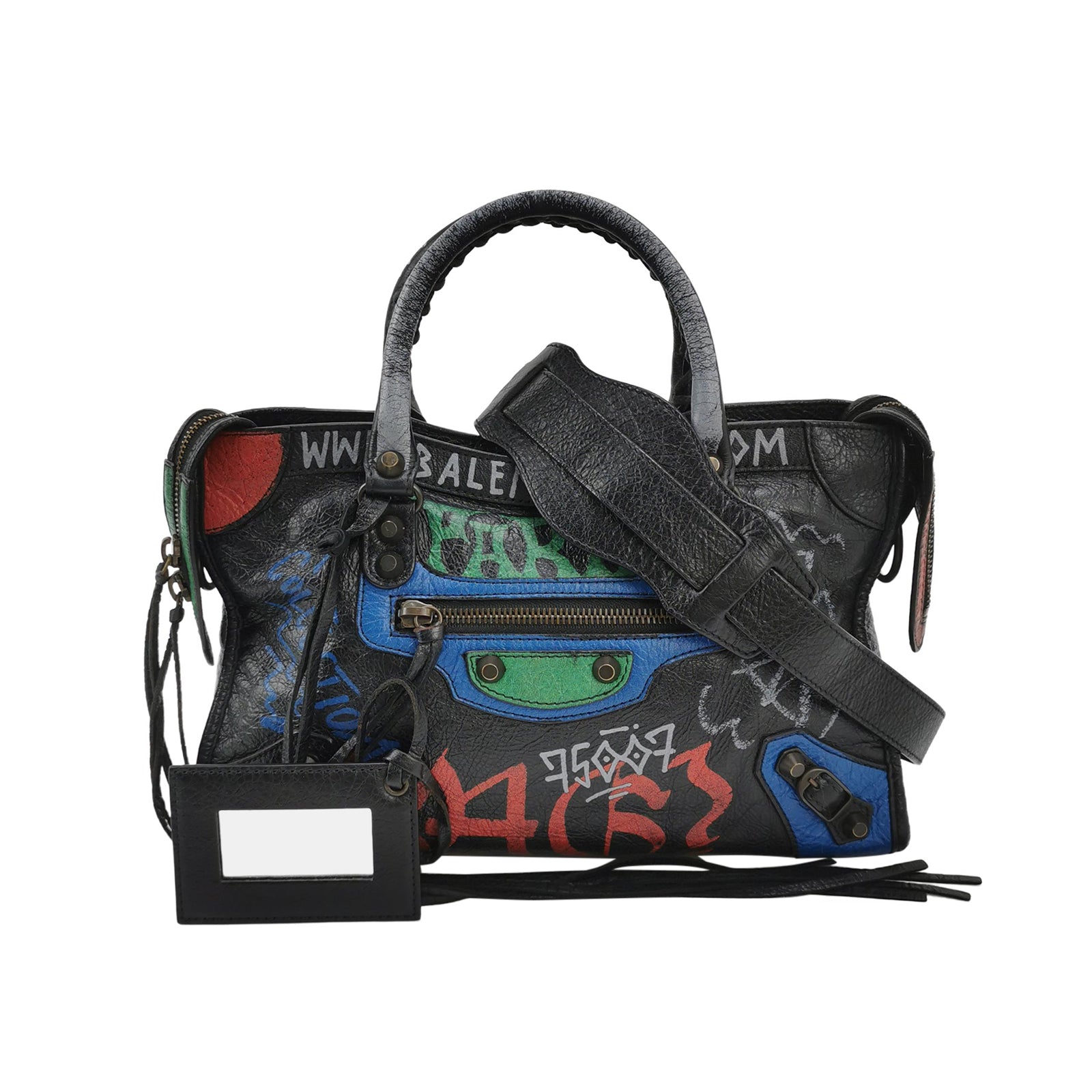 Balenciaga Classic City Graffiti Small
