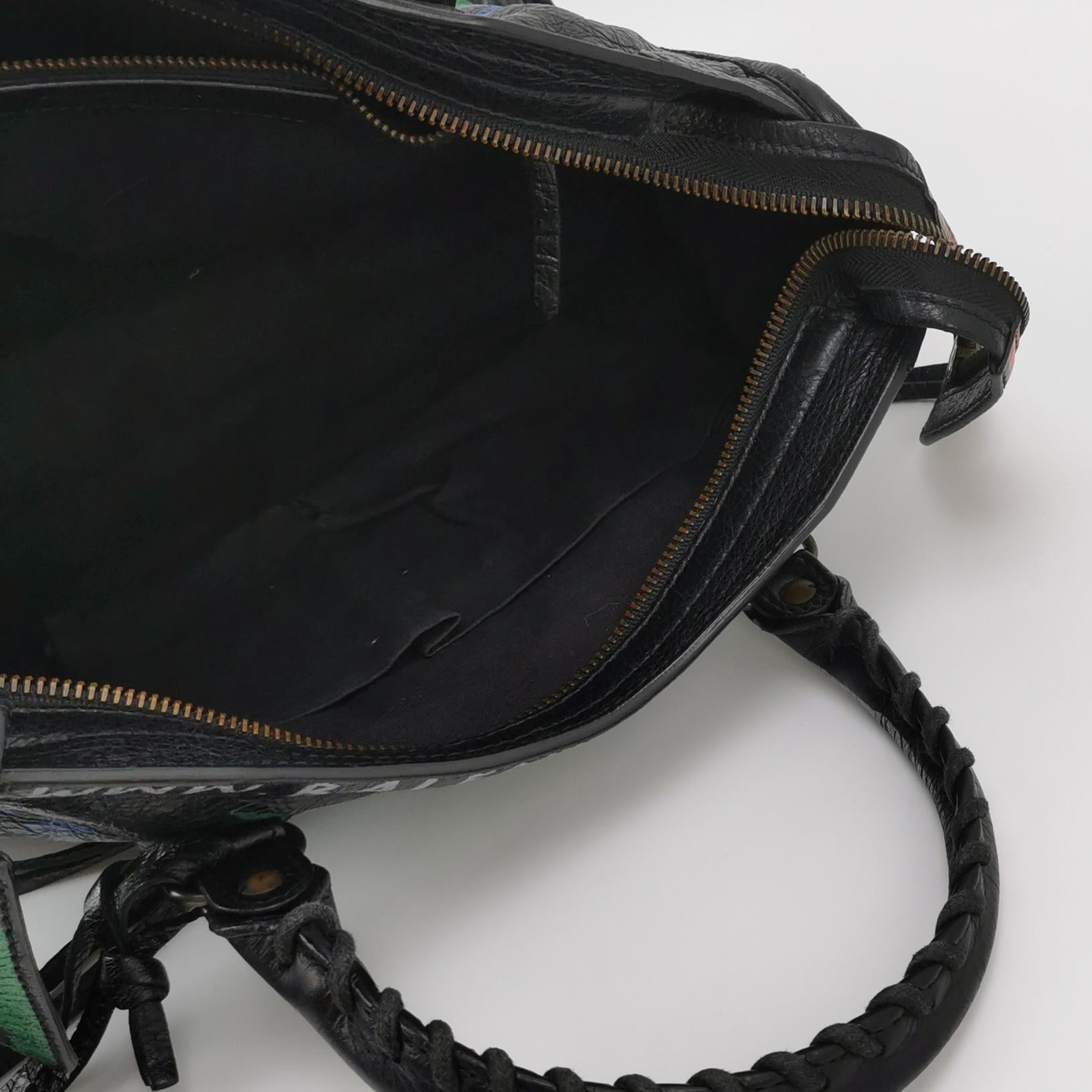 Balenciaga Classic City Graffiti Small