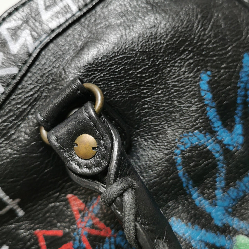 Balenciaga Classic City Graffiti Small