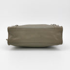 Balenciaga City Small Metallic Edge Taupe SHW