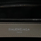 Balenciaga City Small Metallic Edge Taupe SHW