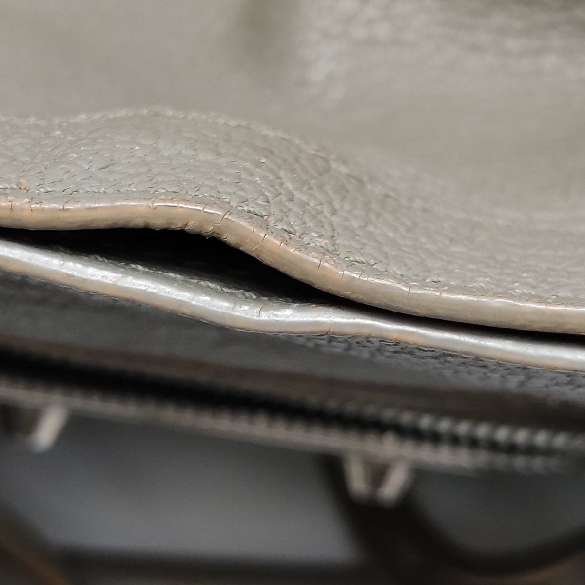 Balenciaga City Small Metallic Edge Taupe SHW