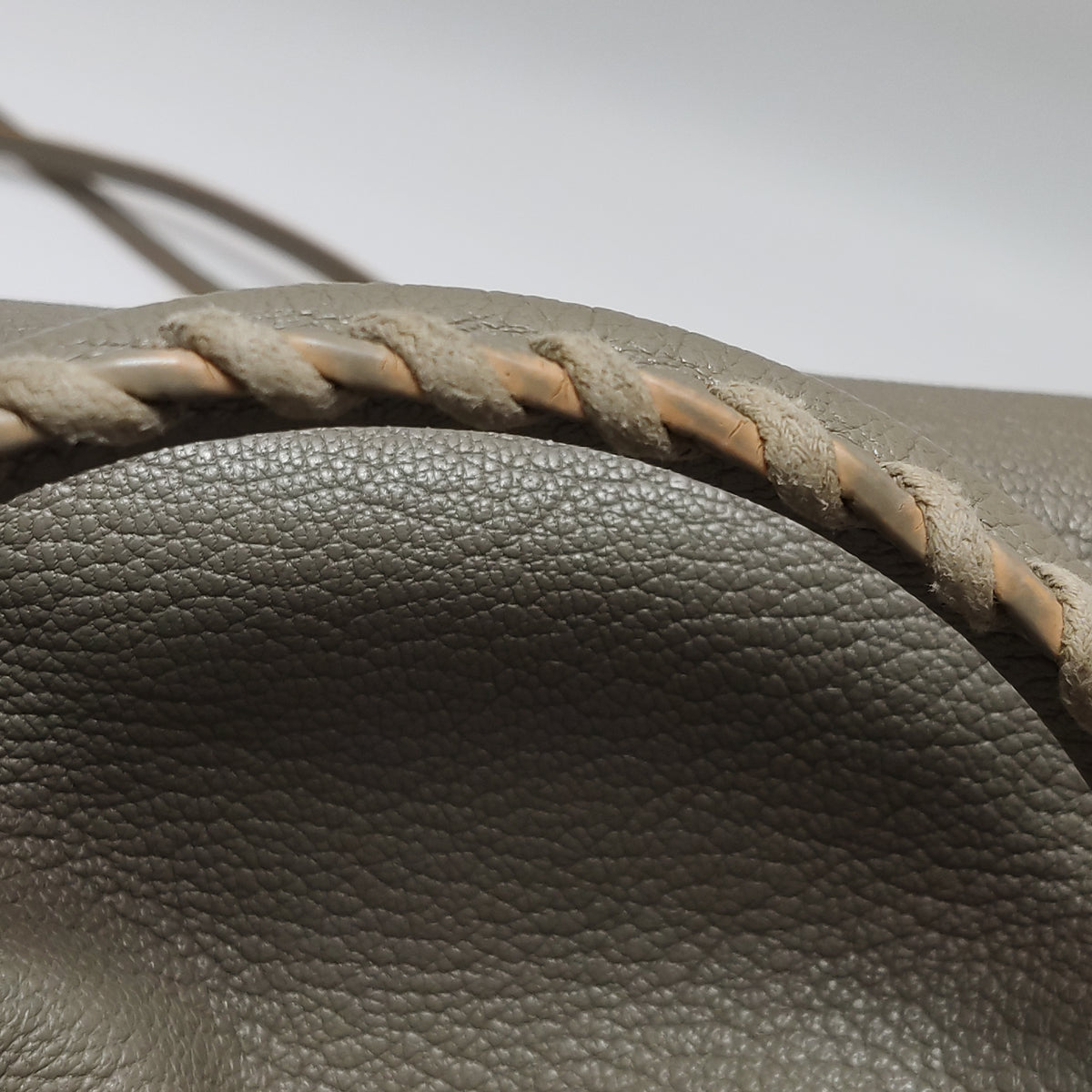 Balenciaga City Small Metallic Edge Taupe SHW