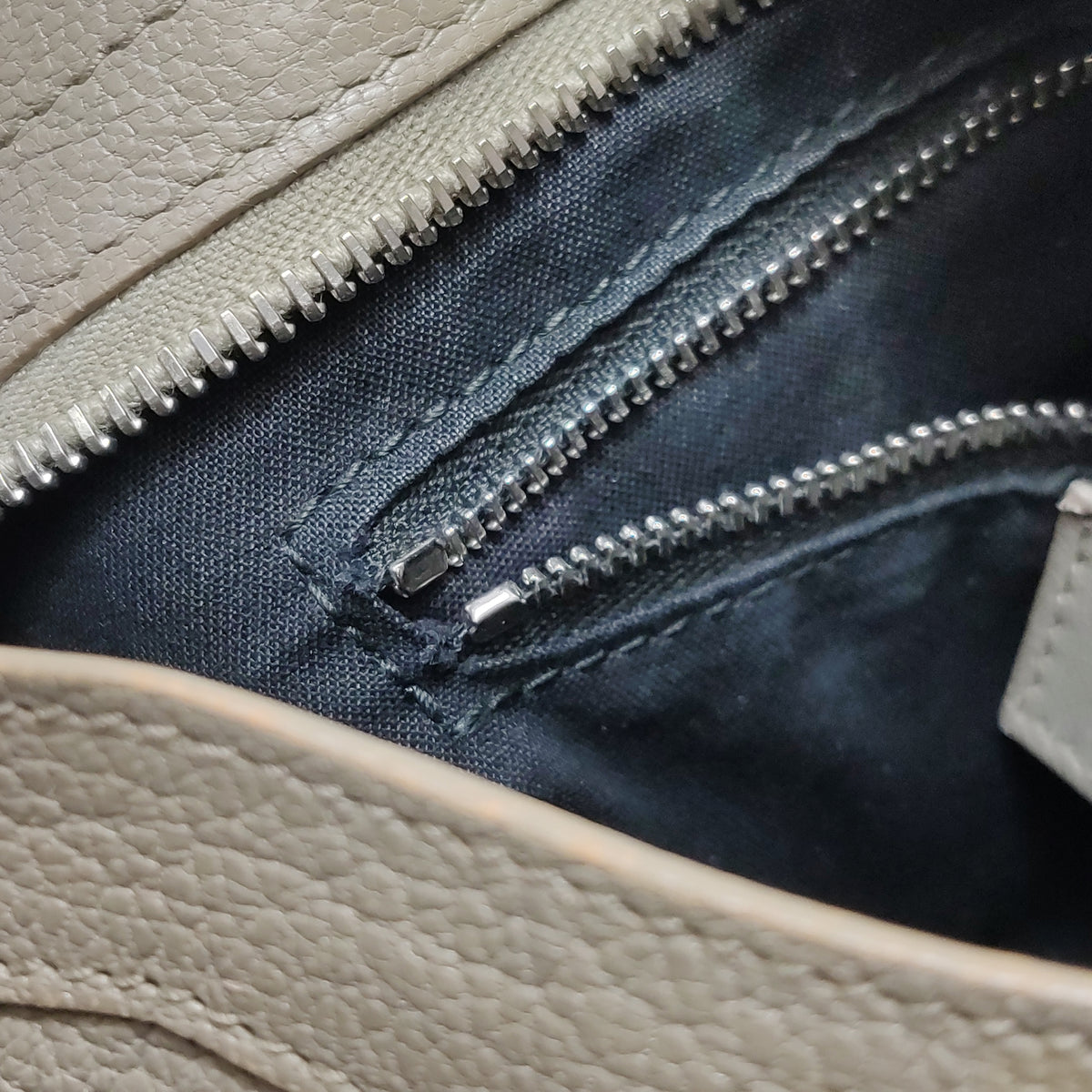 Balenciaga City Small Metallic Edge Taupe SHW