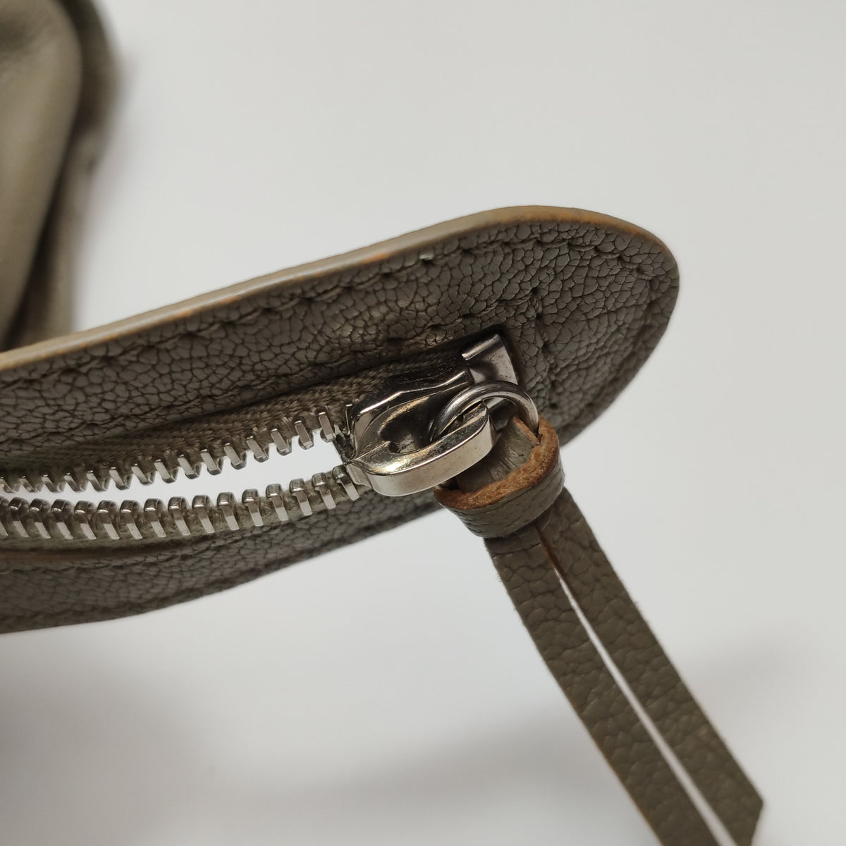 Balenciaga City Small Metallic Edge Taupe SHW