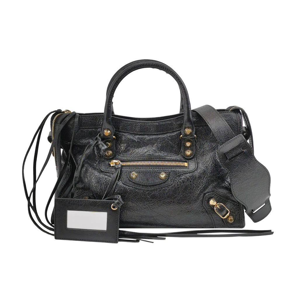 Balenciaga Classic City Small Black GHW