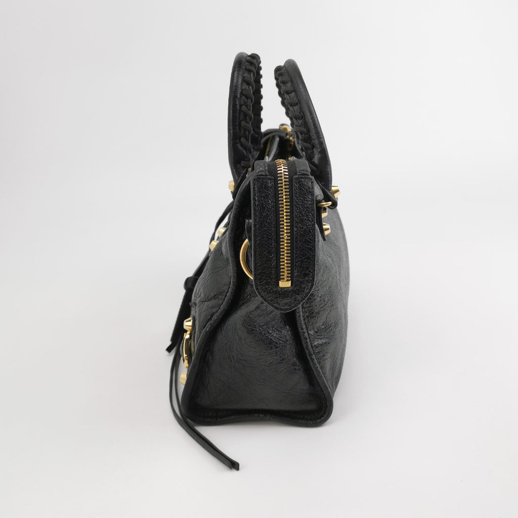 Balenciaga Classic City Small Black GHW