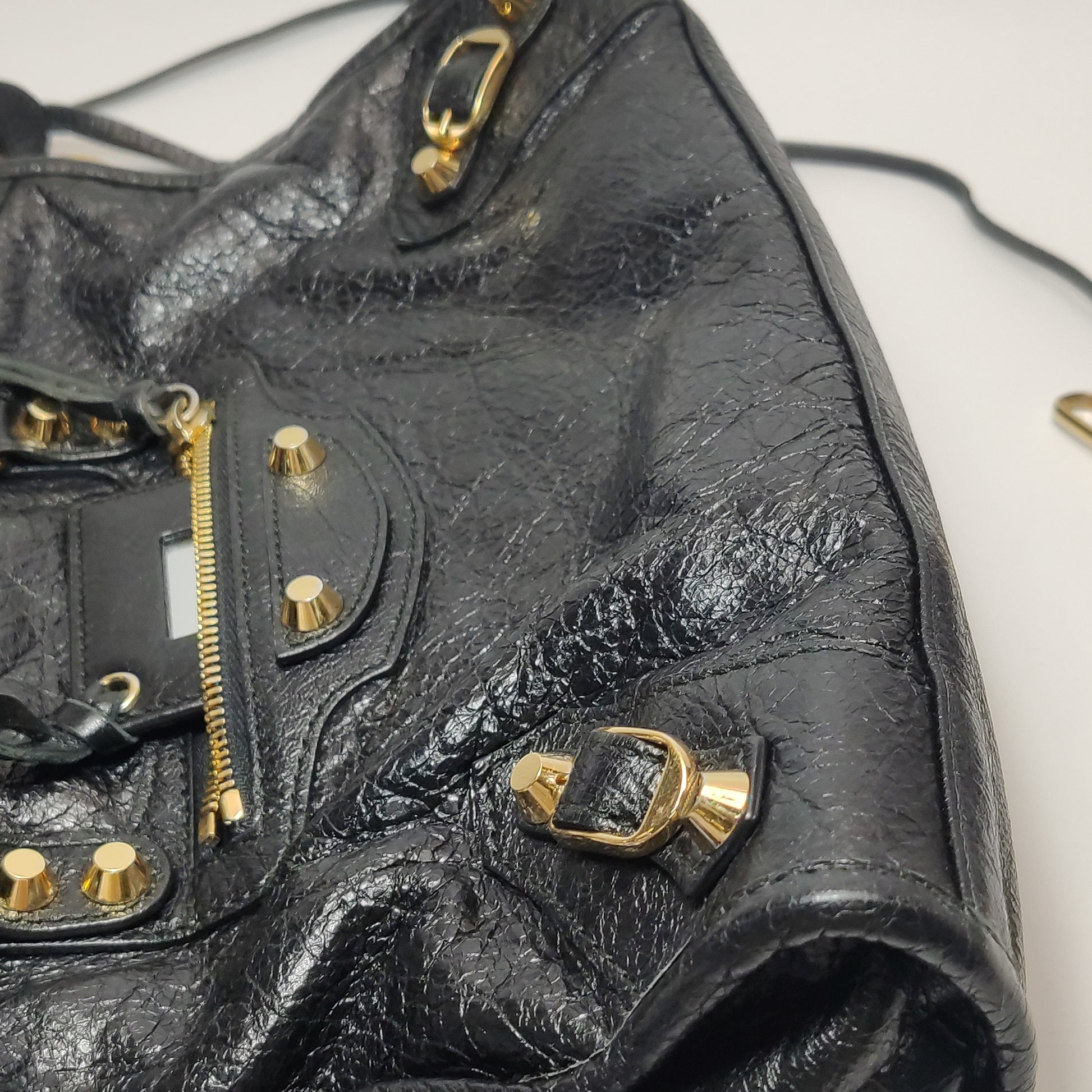 Balenciaga Classic City Small Black GHW