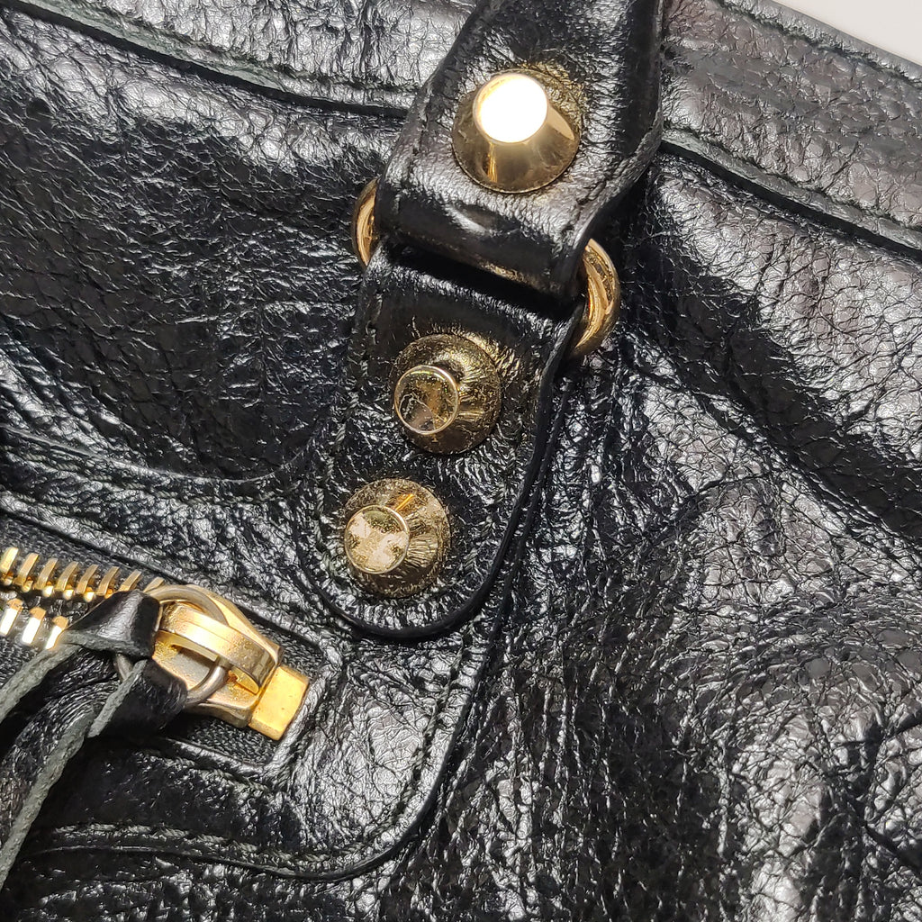 Balenciaga Classic City Small Black GHW