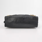 Balenciaga City Small Metallic Edge Black GHW
