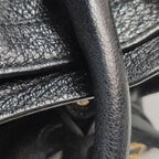 Balenciaga City Small Metallic Edge Black GHW