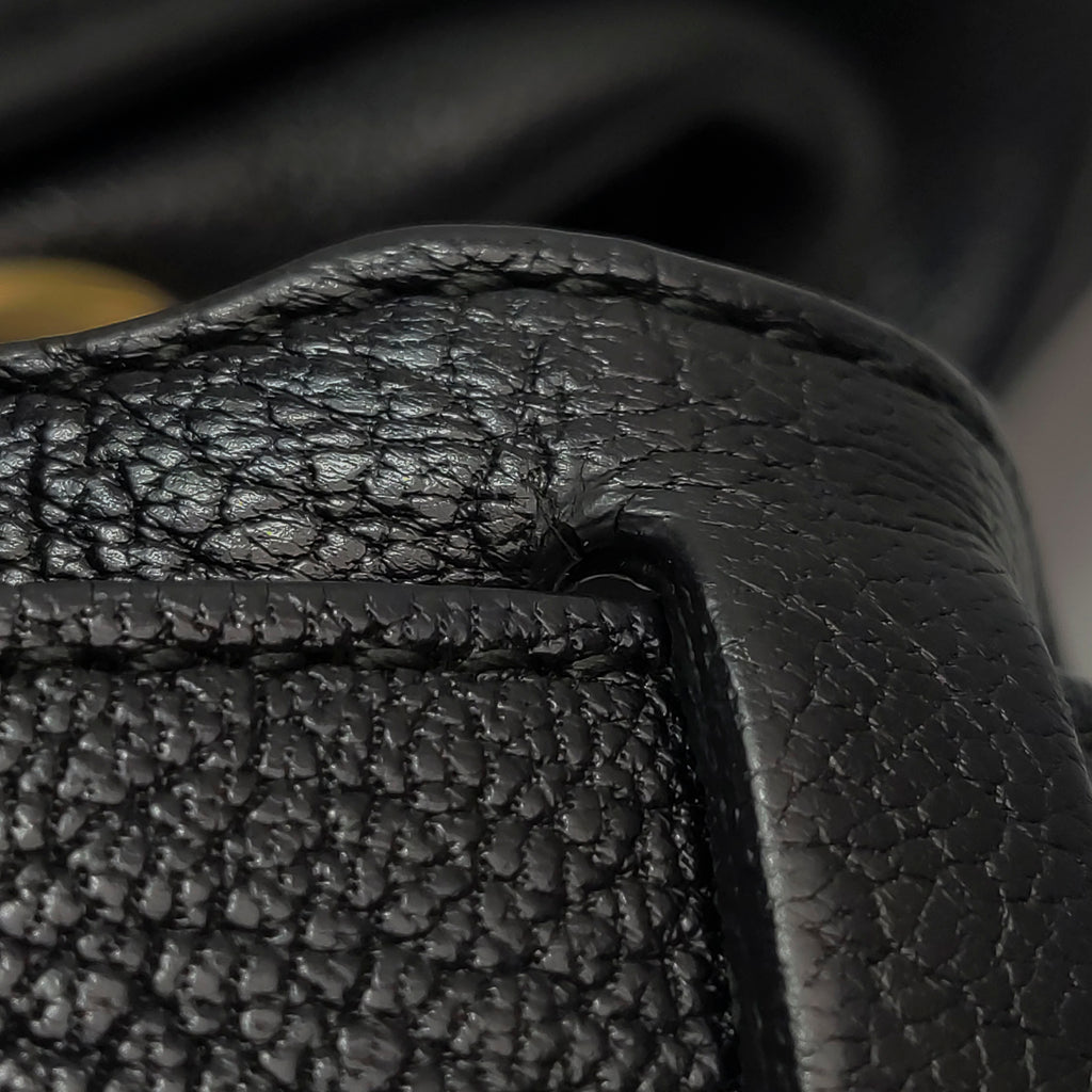 Balenciaga City Small Metallic Edge Black GHW