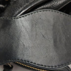 Balenciaga City Small Metallic Edge Black GHW