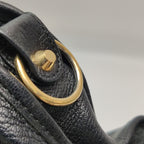 Balenciaga City Small Metallic Edge Black GHW