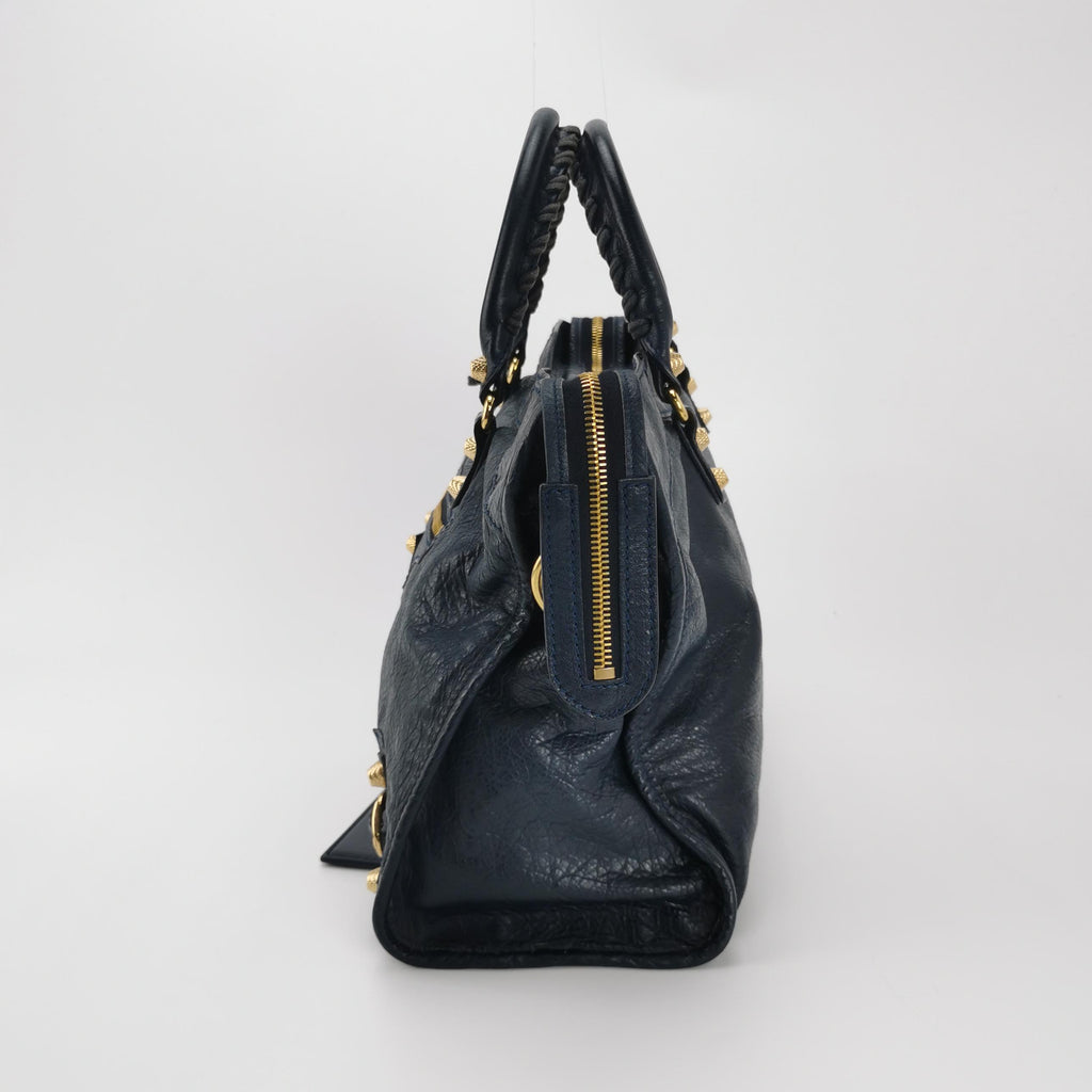 Balenciaga Classic City Medium Dark Blue