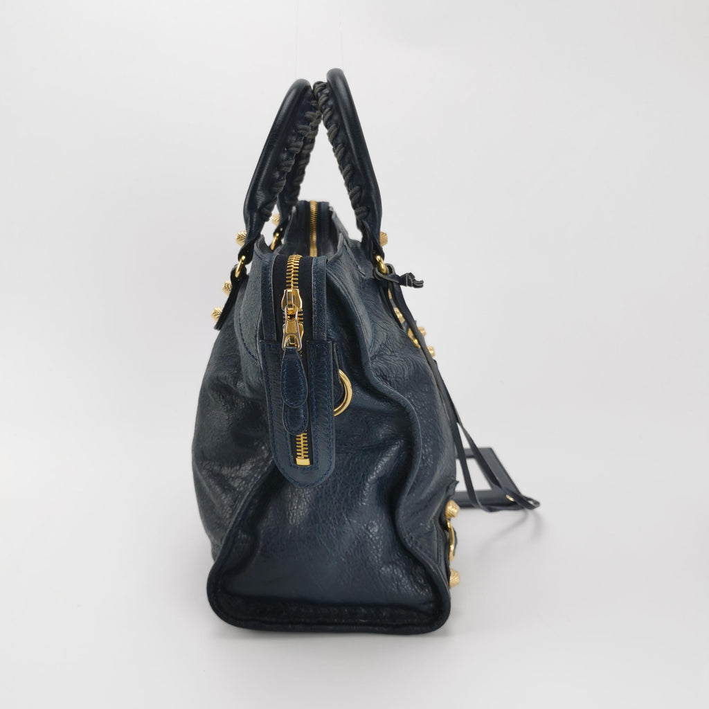 Balenciaga Classic City Medium Dark Blue