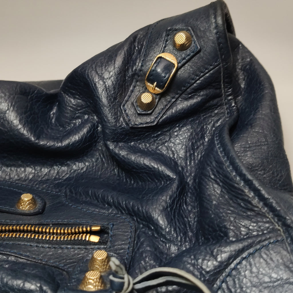 Balenciaga Classic City Medium Dark Blue