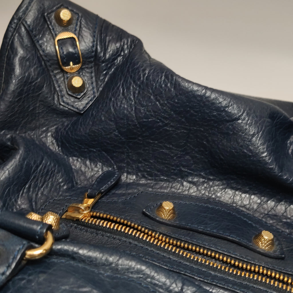 Balenciaga Classic City Medium Dark Blue