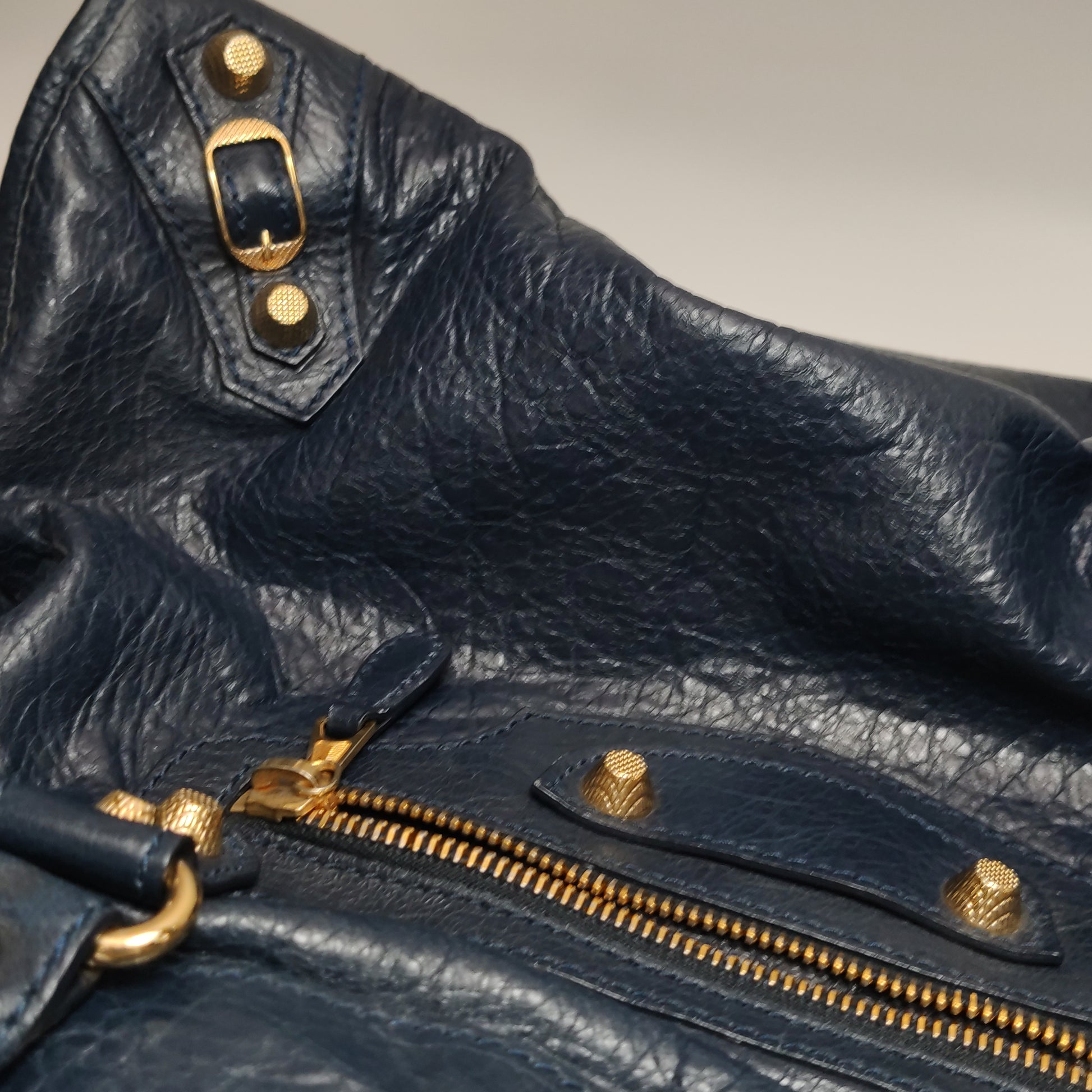 Balenciaga Classic City Medium Dark Blue